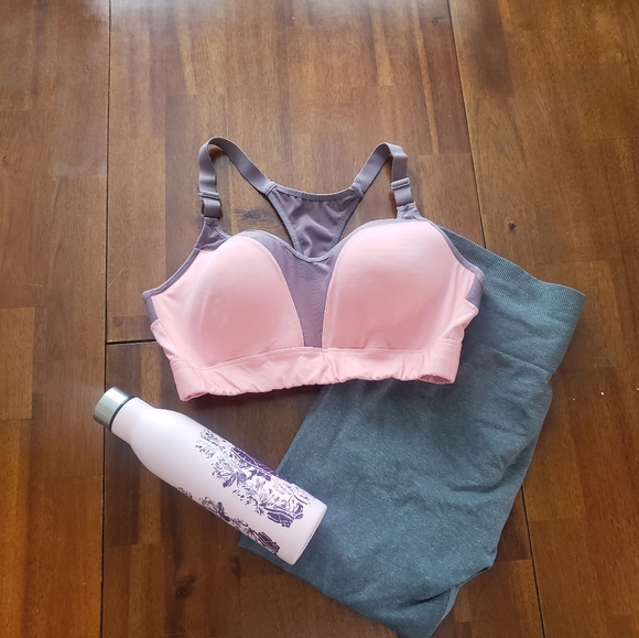 Alive Other - Pink and Purple Sports Bra